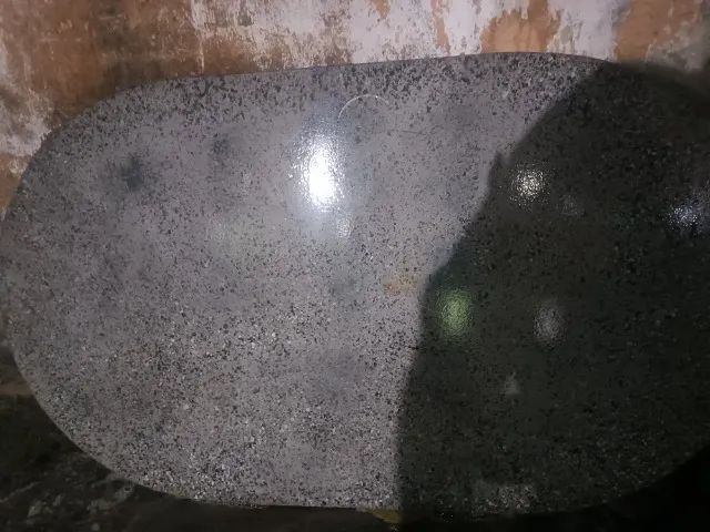 Tampo de mesa Granito Oval PRA SAIR LOGO - Foto 2