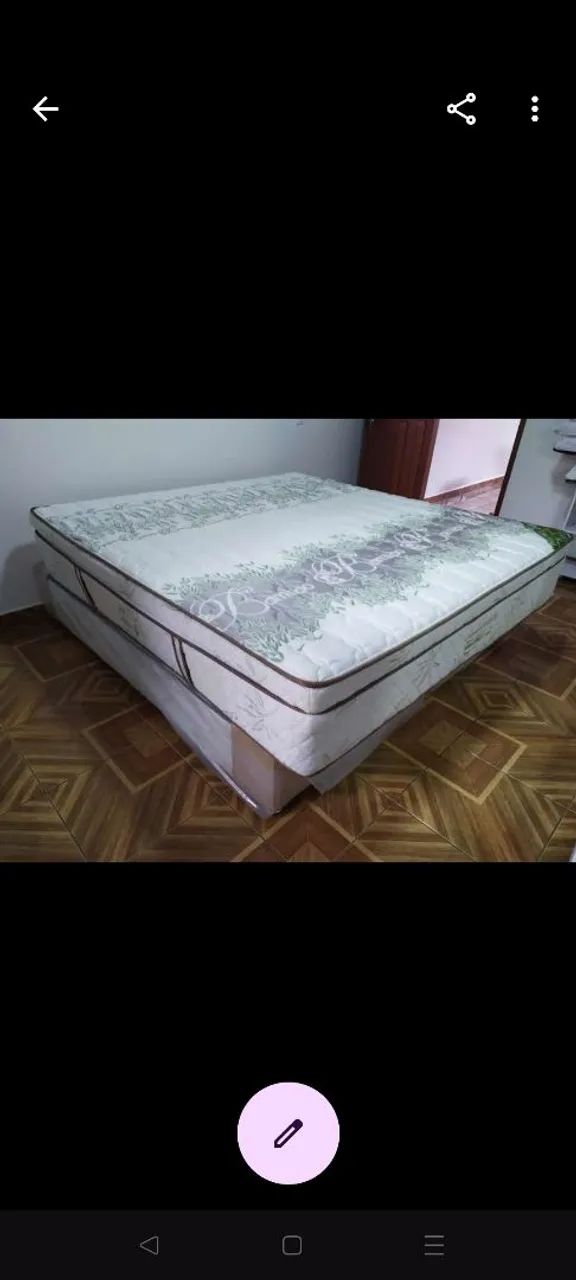Cama Box Super King Pelmex