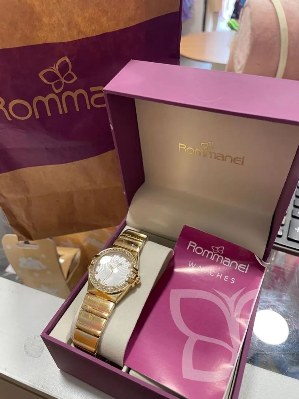 RELÓGIO DA ROMMANEL