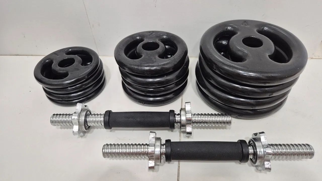 Conjunto de musculação