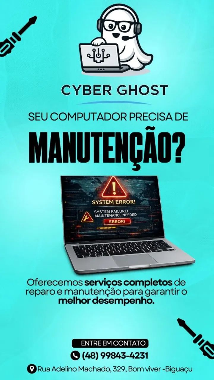 Manutenção e reparo de computadores 