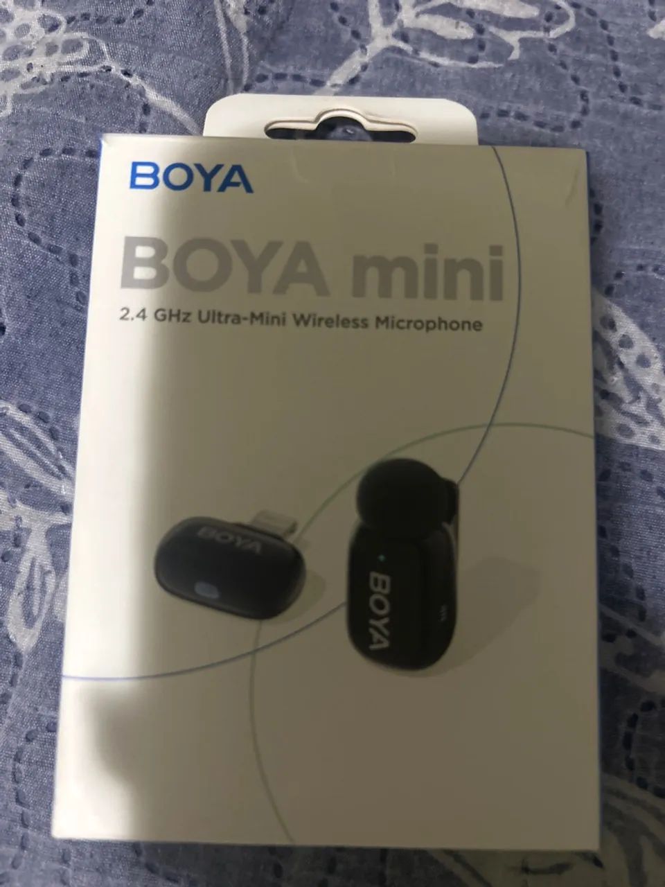 Microfone boya Novo 