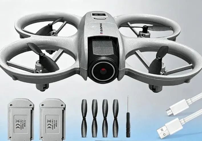 Drone com câmera 4K estabilizador sensor de obstáculo duas baterias novo - Foto 2