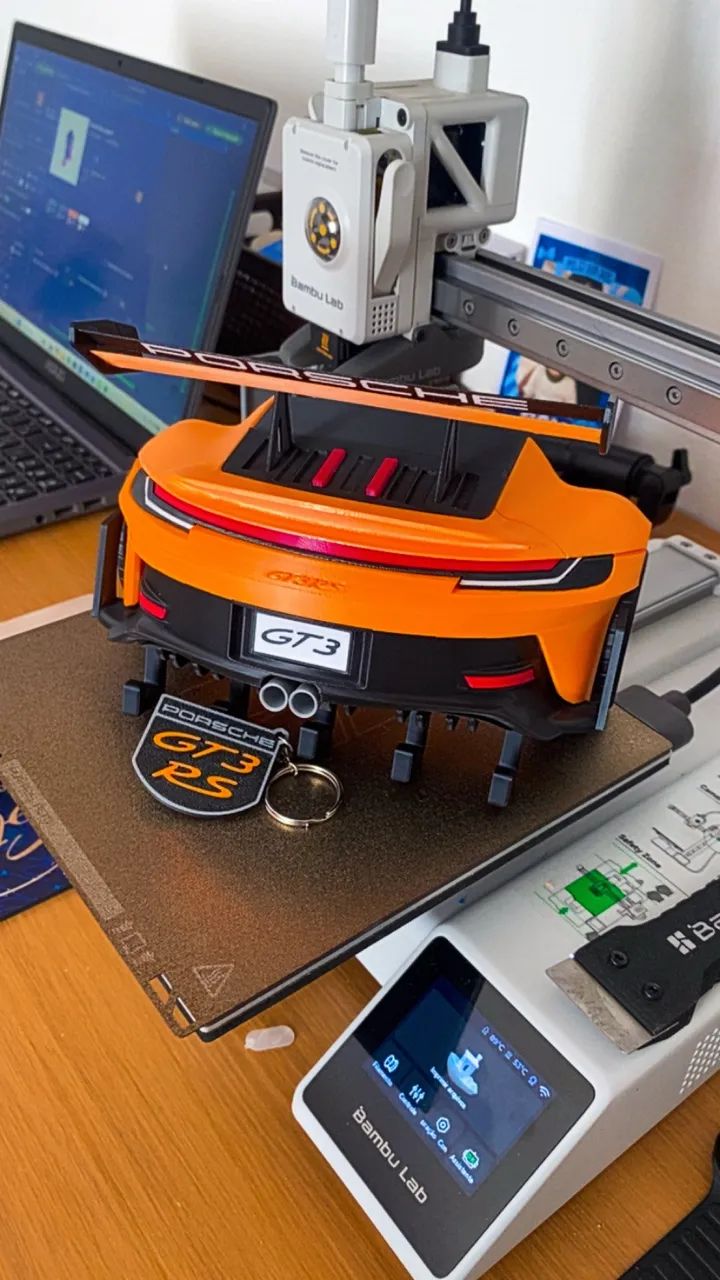 Porta chaves Porsche. 3D - Foto 4