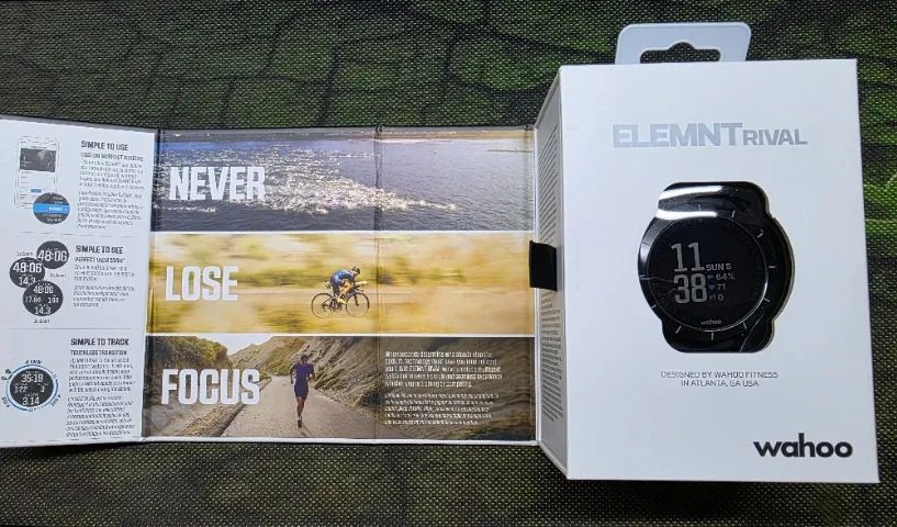 Relogio Smartwatch Wahoo Elemnt Rival Multisport Running Bt E Ant+ GPS Tipo Garmin - Foto 4