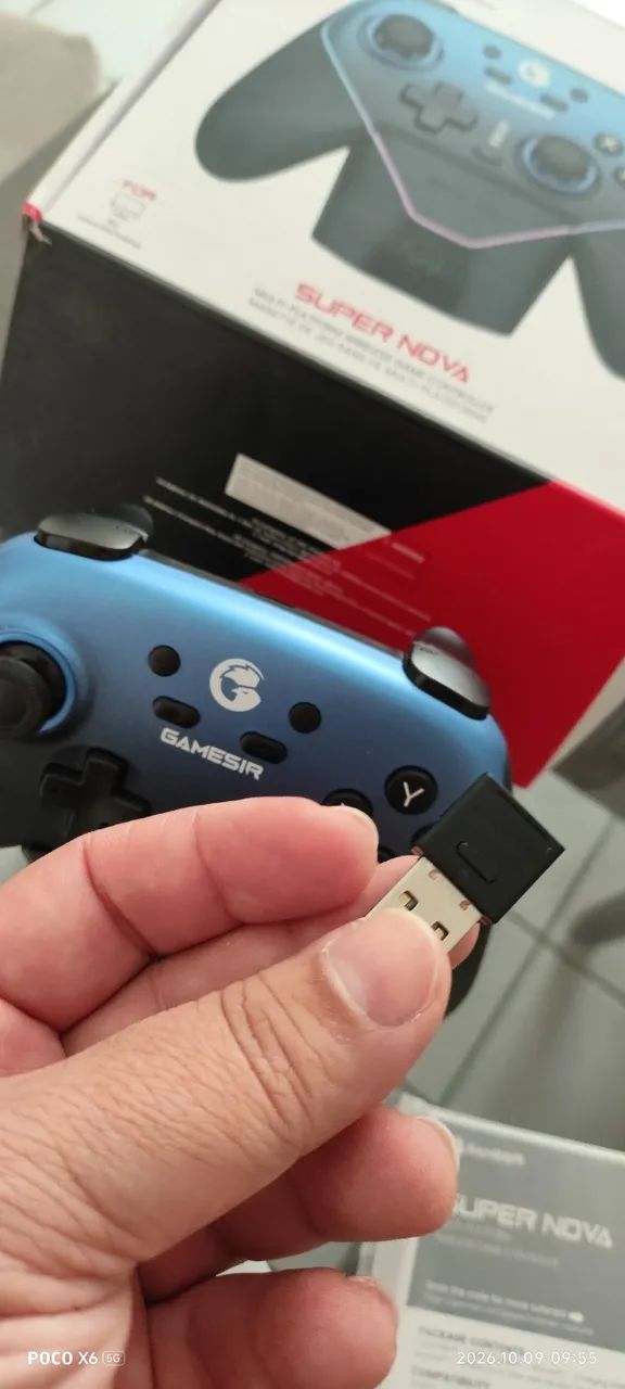 Controle GameSir Super Nova (T4n Pro) - Hall Effect / PC, Switch, iOS e Android - Foto 3
