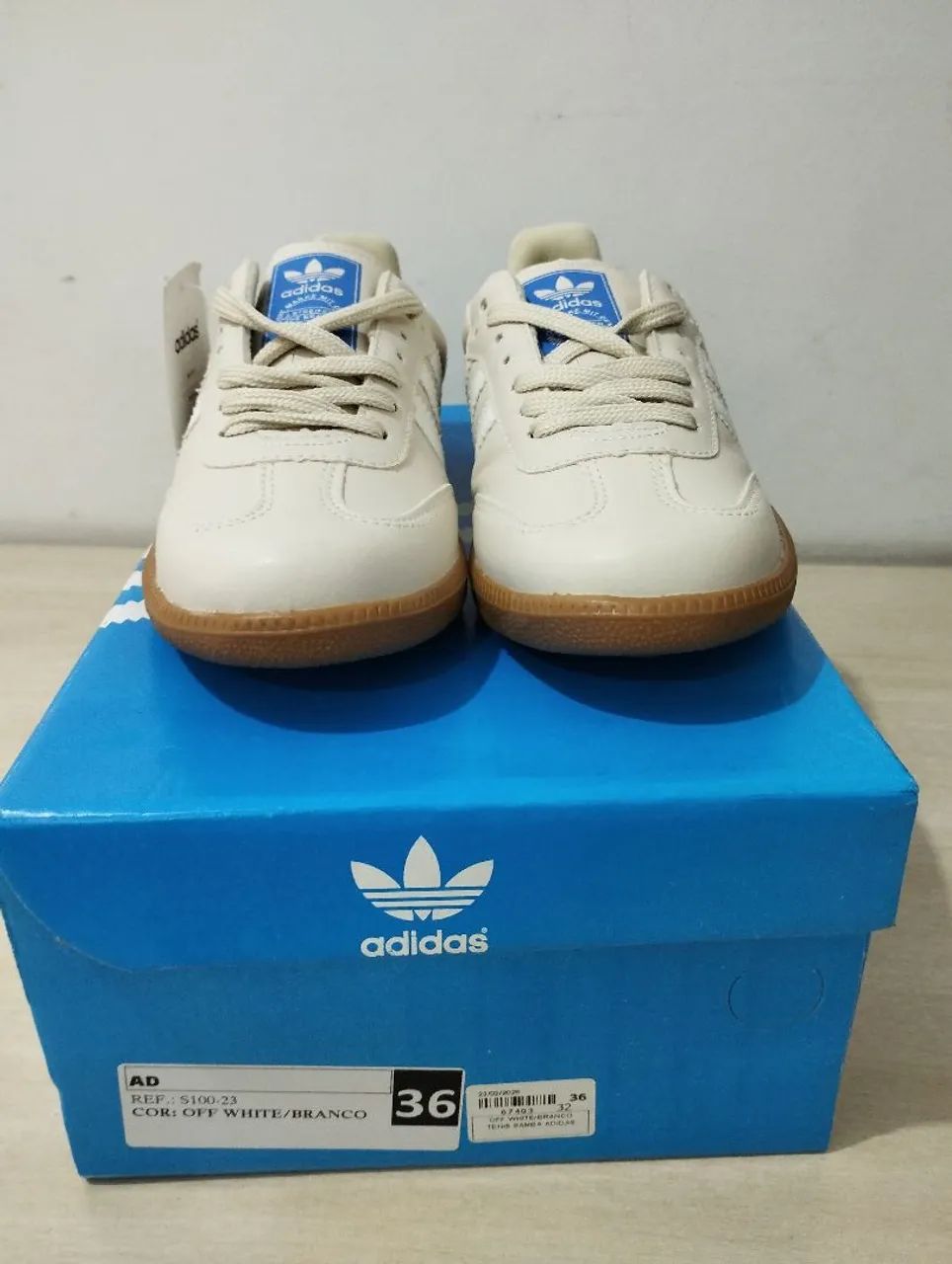 Tênis Adidas Samba Off Whitte n°36 - Foto 2