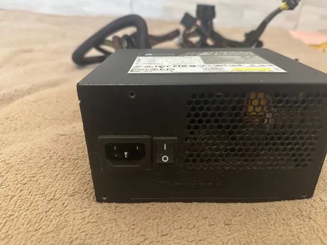 Fonte Corsair VS650 usada - Foto 2