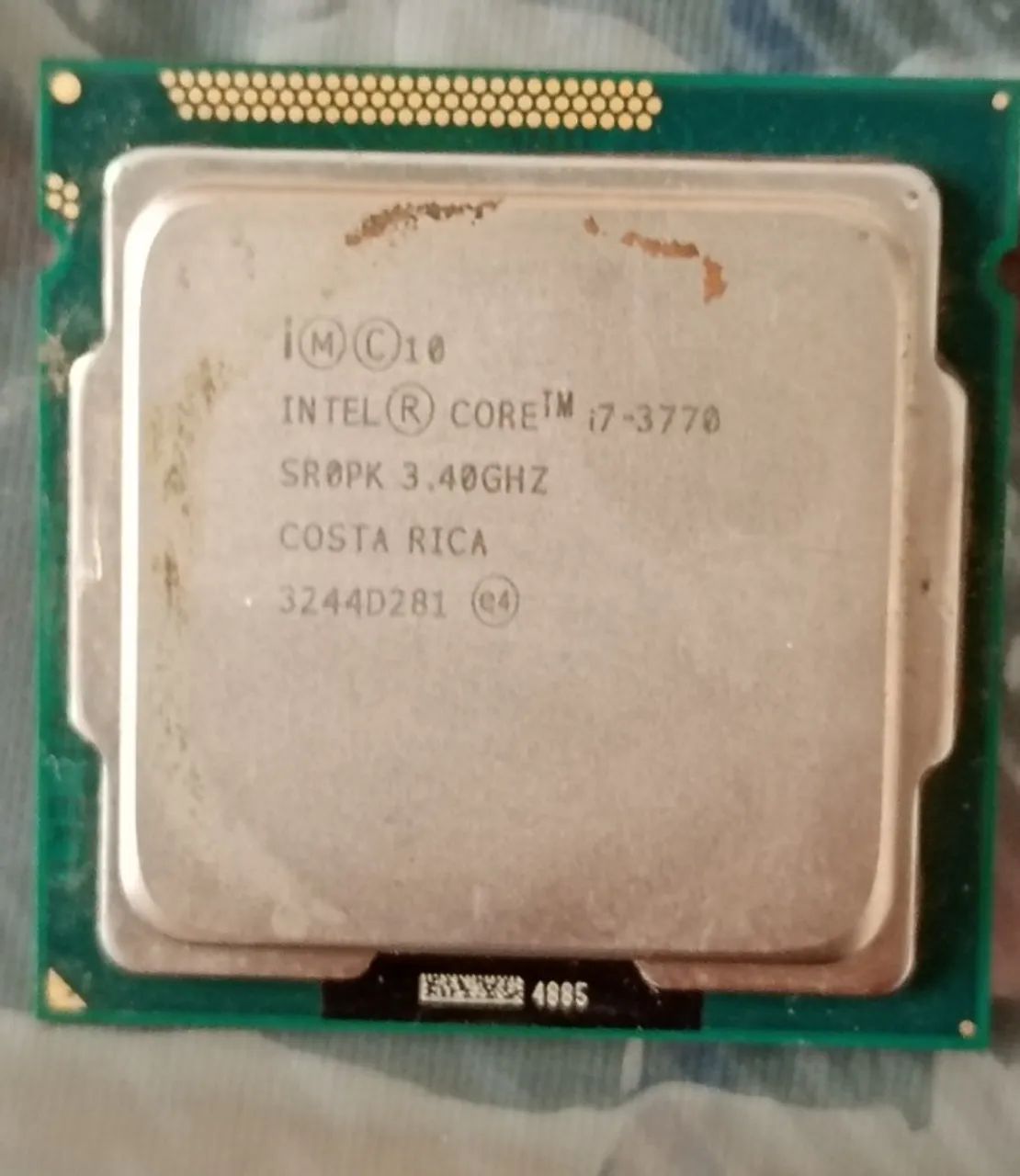 Processador i7-3770 - 3.40 GHz Funcionando normalmente