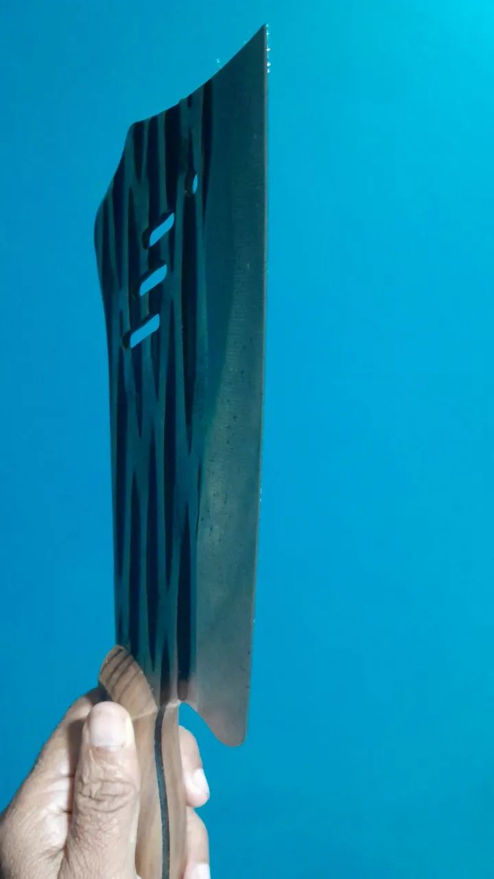 VENDO CUTELO ARTESANAL RUSTICO INOX GRANDE. - Foto 3