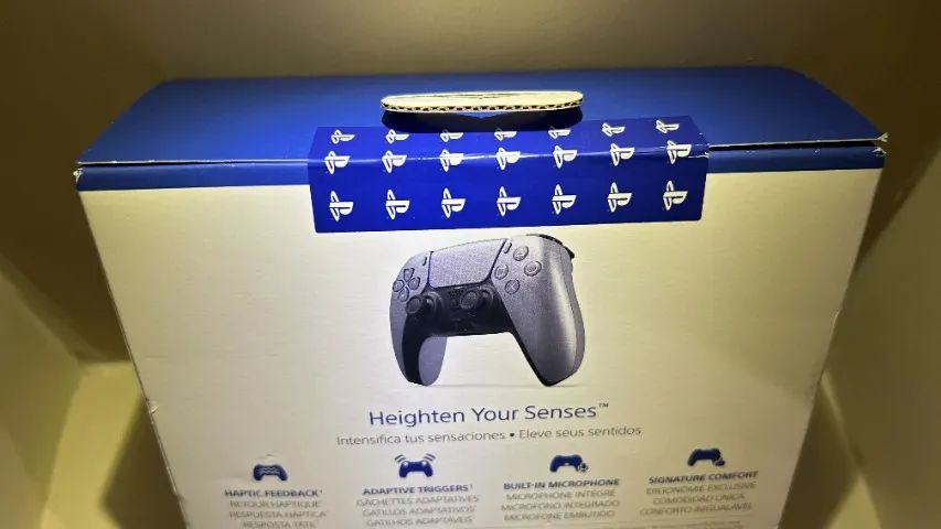 NOVO - Controle de PS5 dualsense Silver Sterling (pc, celular, bluetooth) - Foto 3