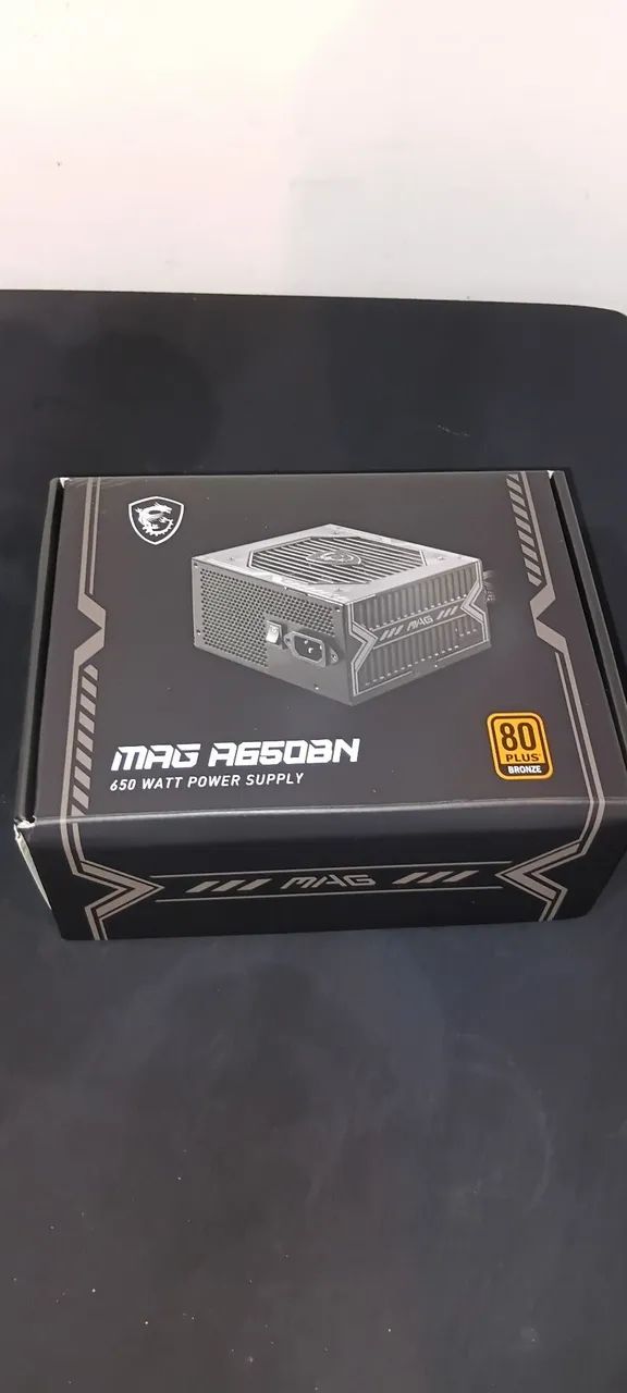 Fonte 650w MSI 80Plus Bronze  - Foto 5