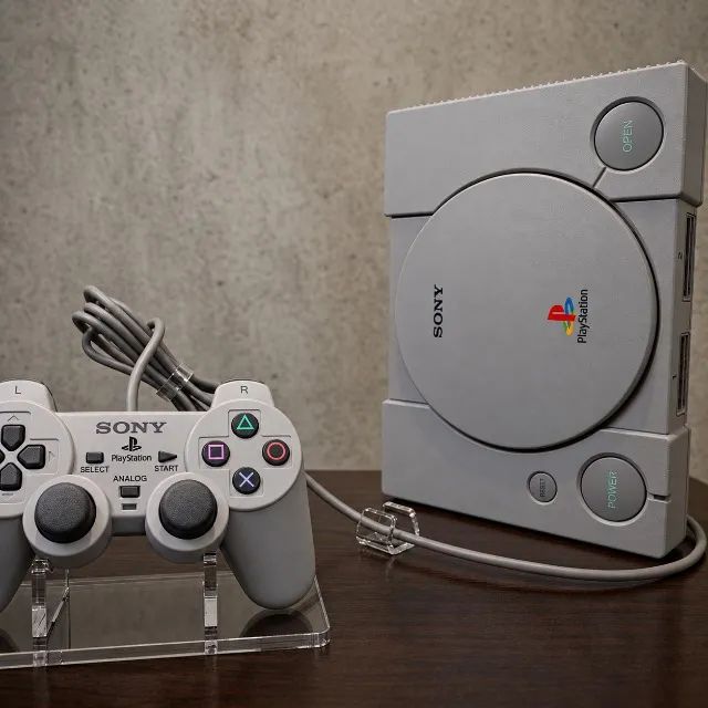 PS1 Fat Original com Acessórios