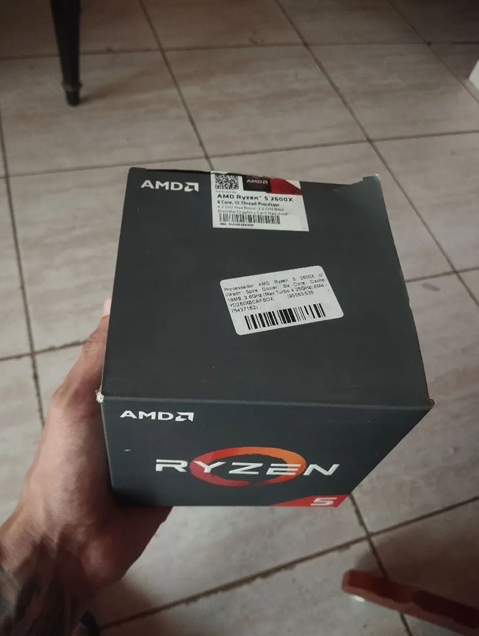 Processador ryzen 5 2600x com cooler - Foto 2