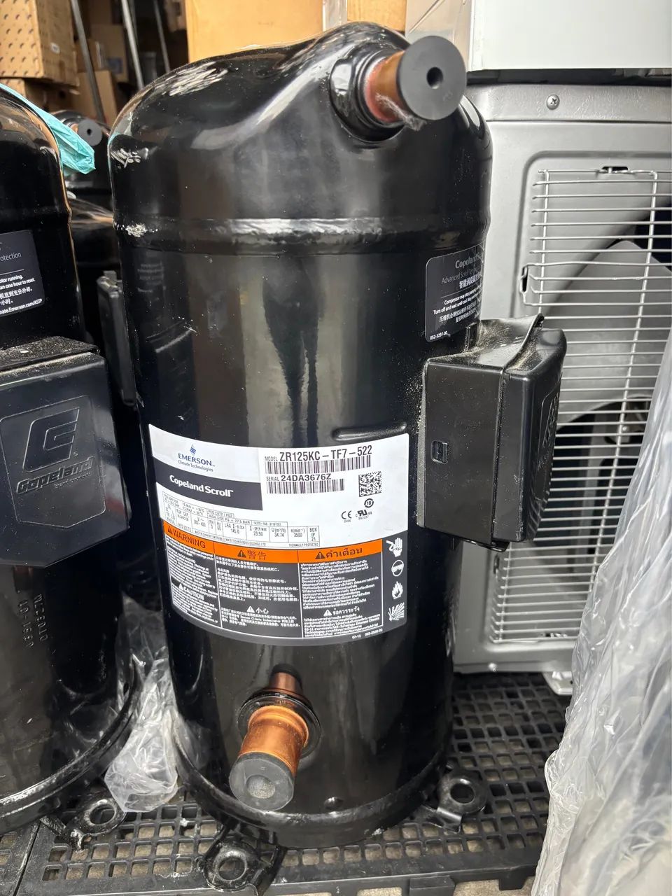Compressor Emerson 10TR 380V R22 - Foto 5