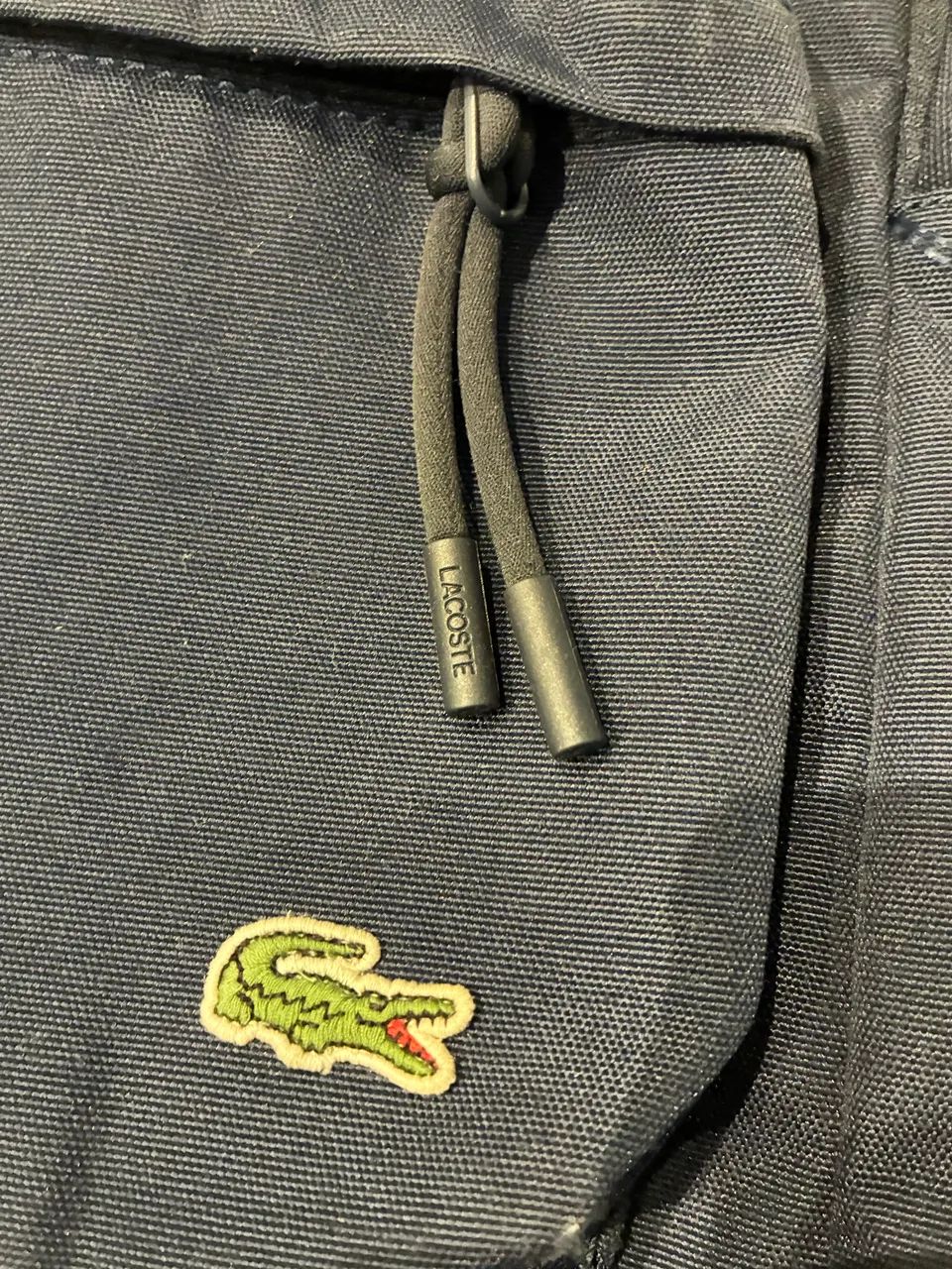 BOLSA LACOSTE AZUL MARINHO - Foto 3