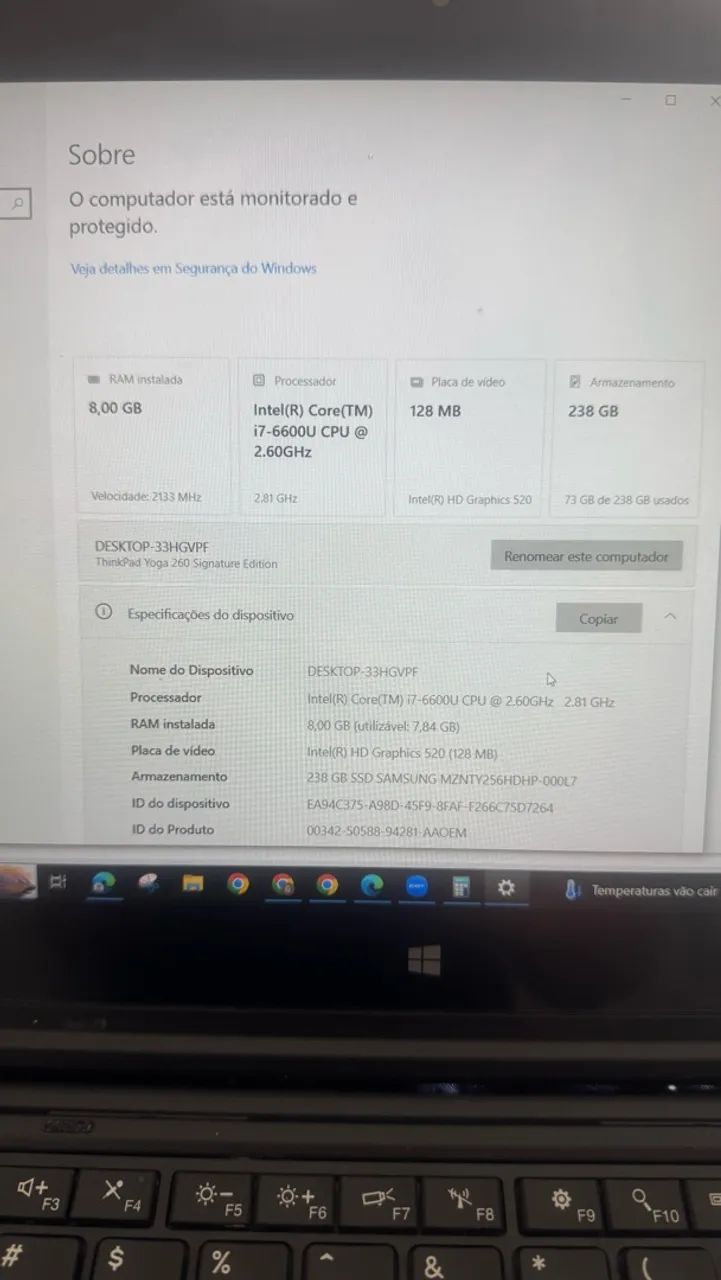 Lenovo Thinkpad - 8gb ram - Foto 5