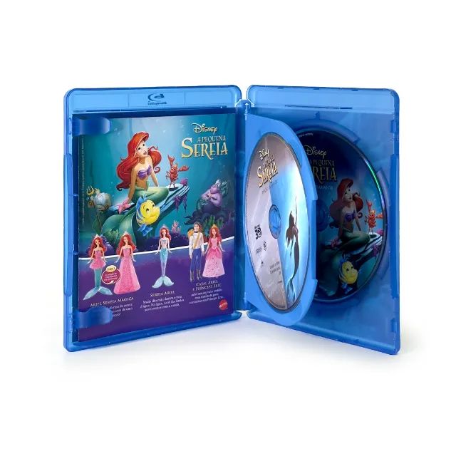 Blu-ray duplo 3D A Pequena Sereia - Foto 2