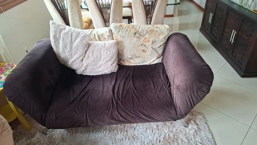 Sofá que tambem vira cama. - Foto 4