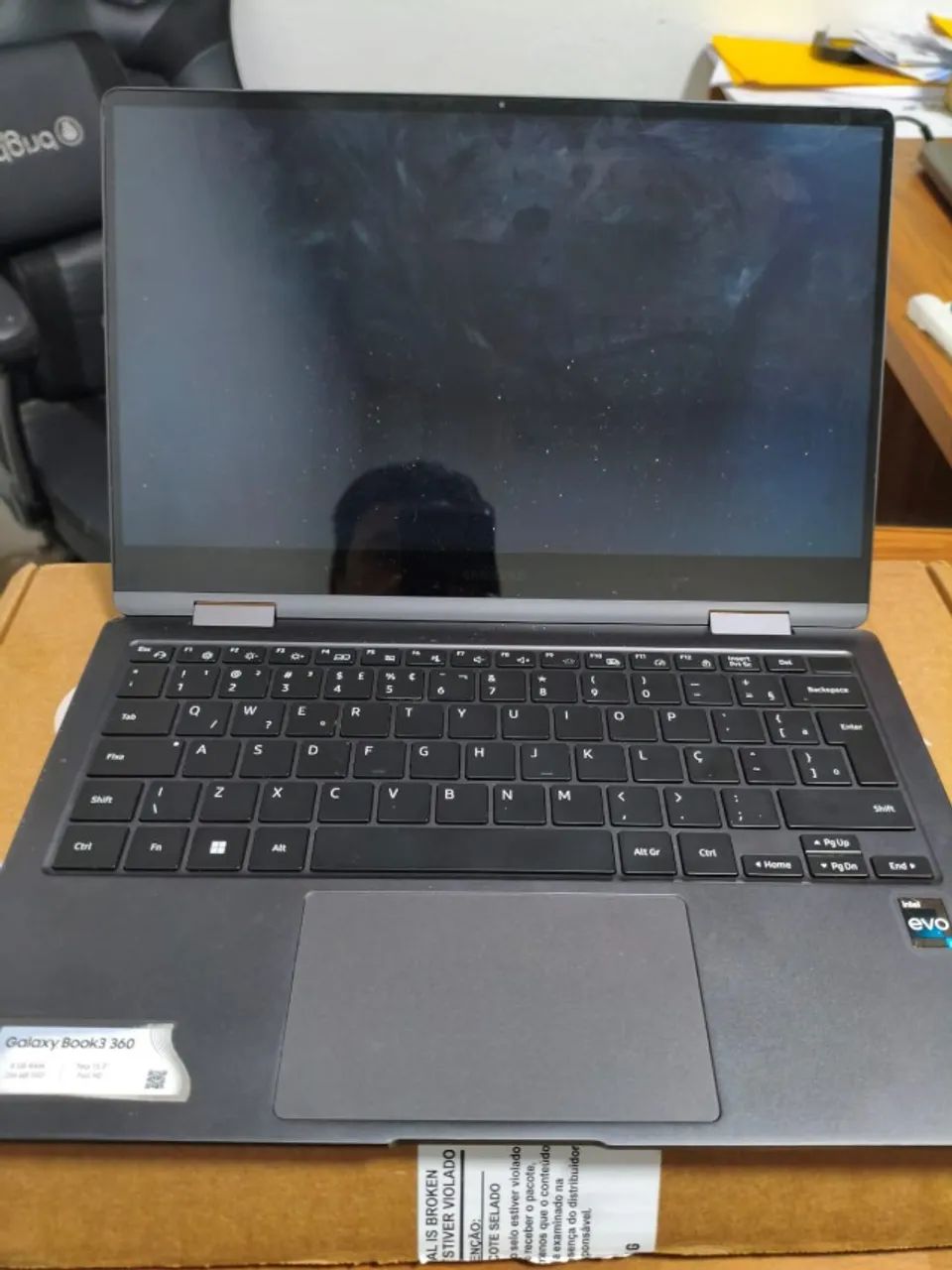 NOTEBOOK SAMSUNG GALAXY RETIRAR PEÇAS - Foto 2