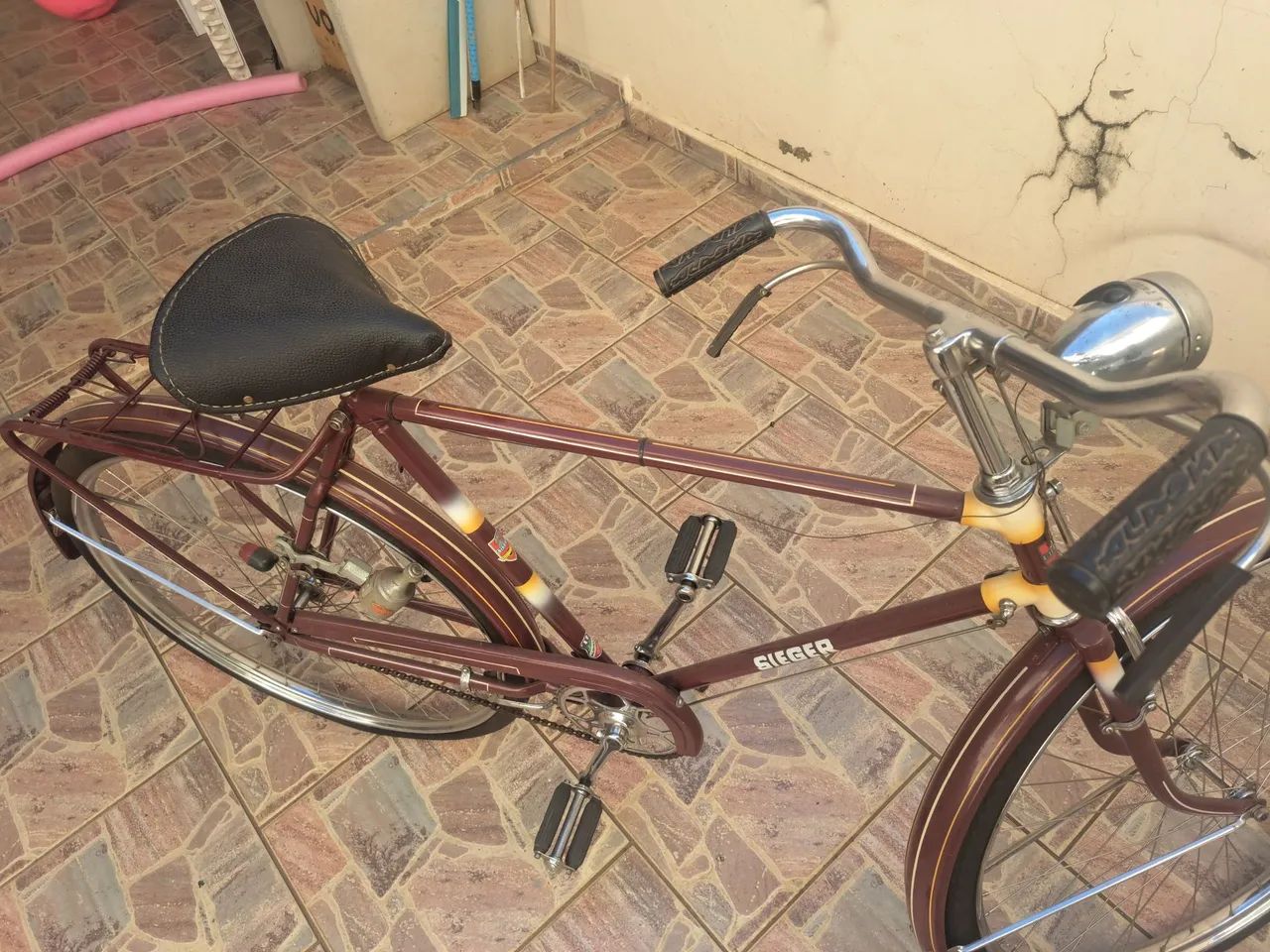 Bicicleta antiga sieger - Foto 5