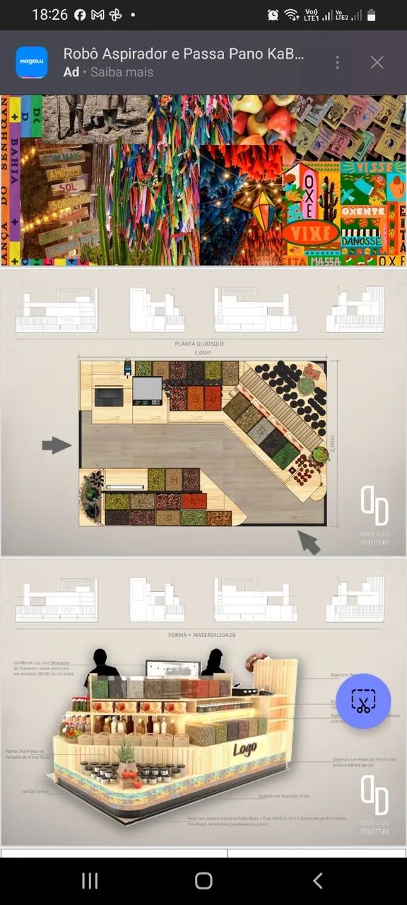 Quiosque para Shopping 3x2m - Foto 5