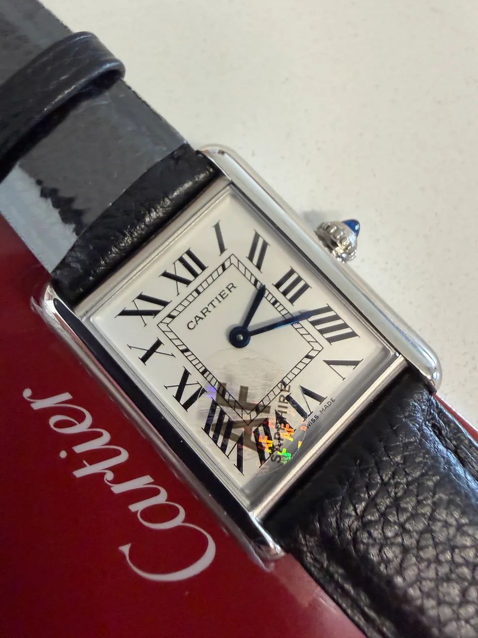 Relógio Cartier Tank Af Pequeno - Foto 2