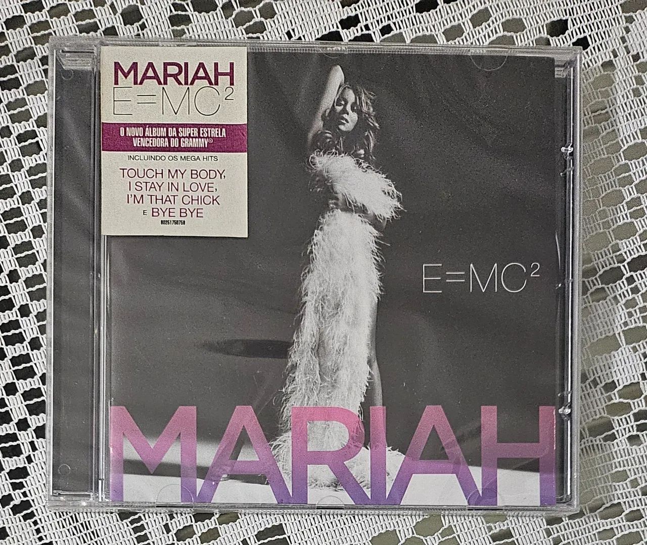 CD Mariah Carey E=MC2 Lacrado