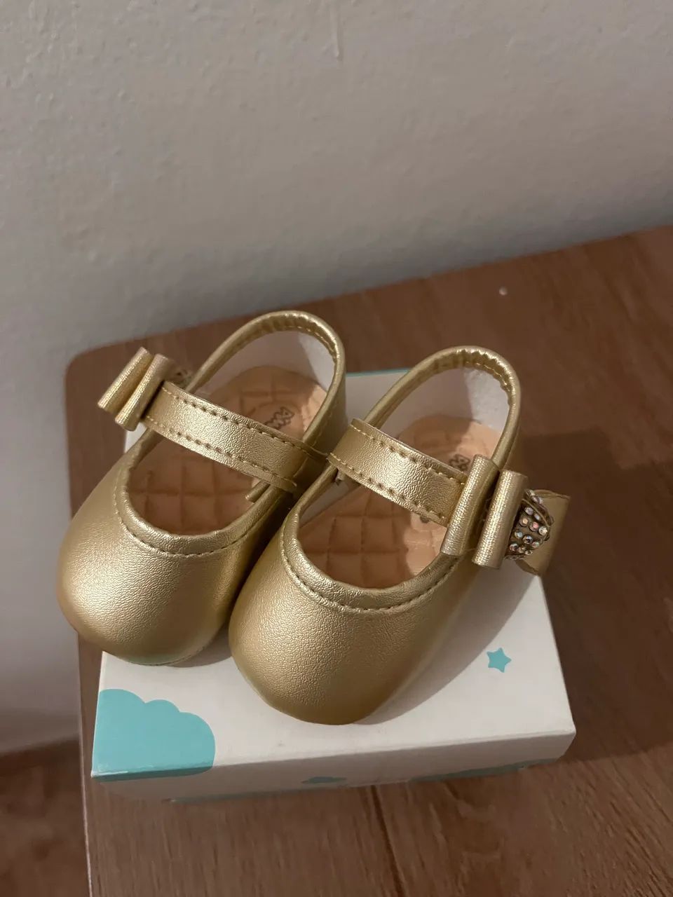 Sapato de bebê menina - Foto 4