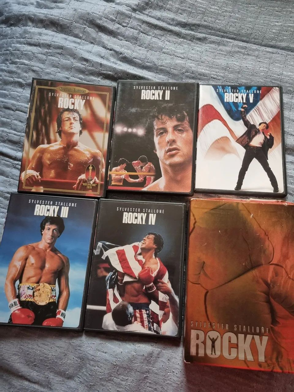 Dvd Filmes Rocky, 1 ao 5 - Usado - Foto 3