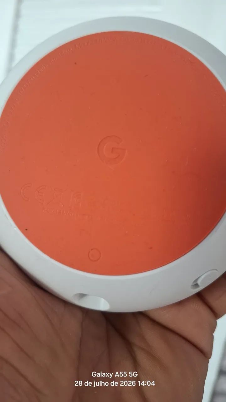 Google Nest Mini 1a Geração Com Assistente Virtual Bivolt - Foto 2