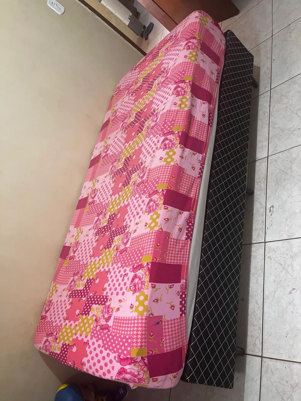 Cama Box de Solteiro com Colchão Dr. Colchão
