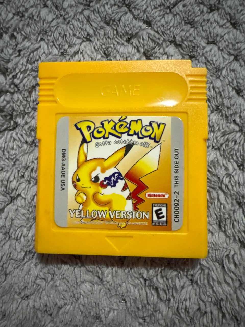 Fita gameboy - Pokémon - Yellow version