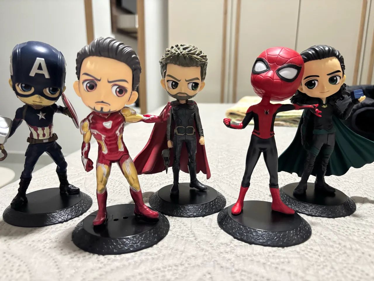 Bonecos colecionáveis da Marvel 