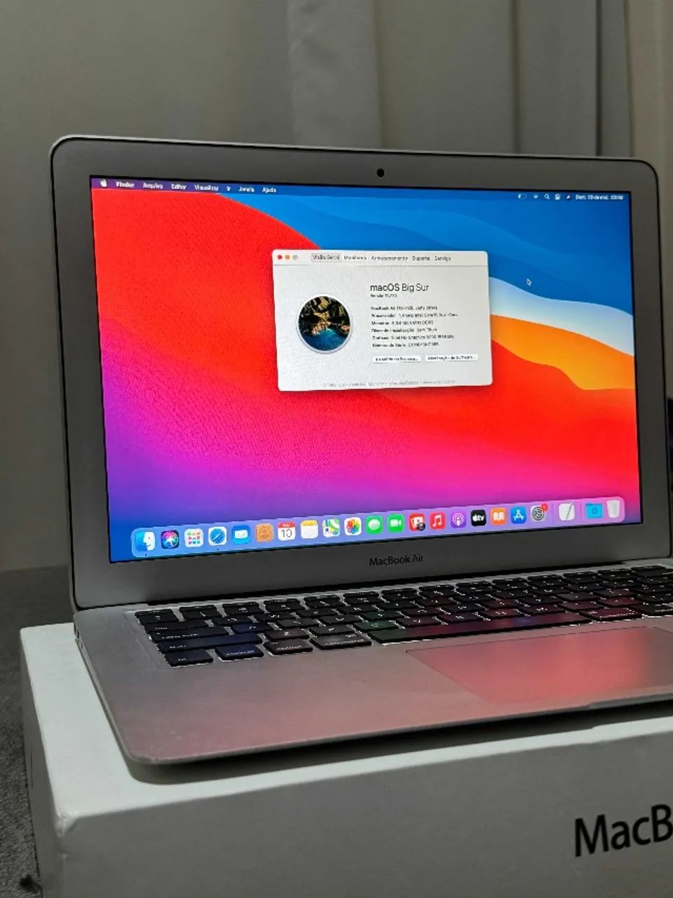 MacBook Air 13-inch Early 2014 Apple + Caixa e acessórios
