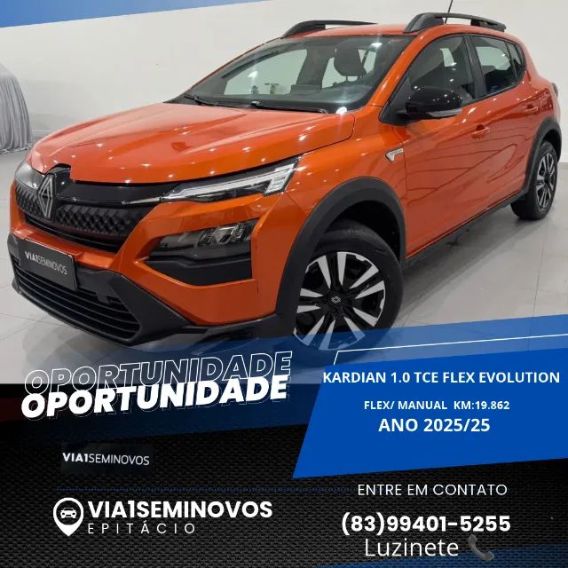 Renault Kardian Kardian Evolut. Flex 1.0 TB 12V 5p Mec. 2025
