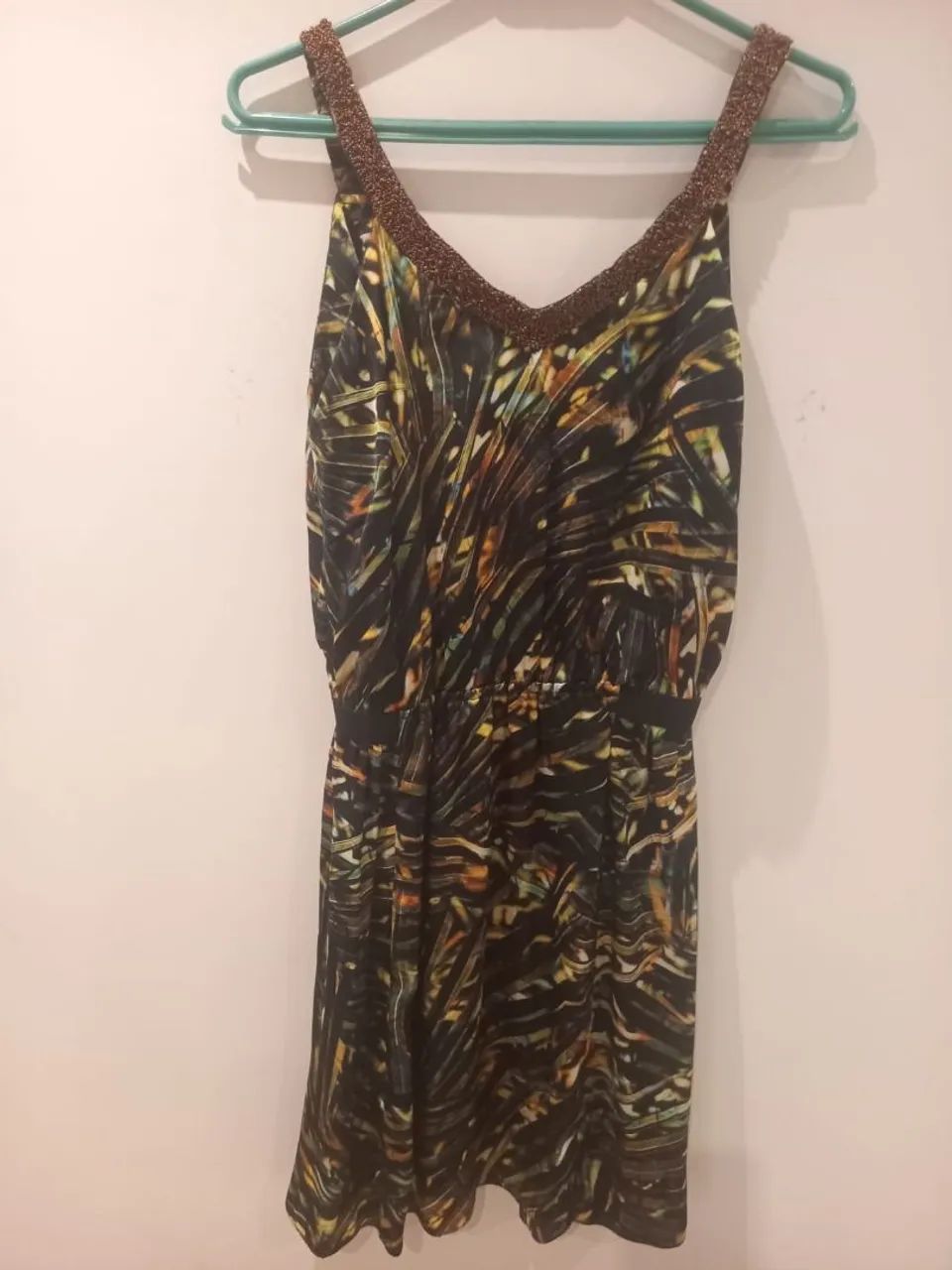 Vestido estampado, marca Cantão  - Foto 2
