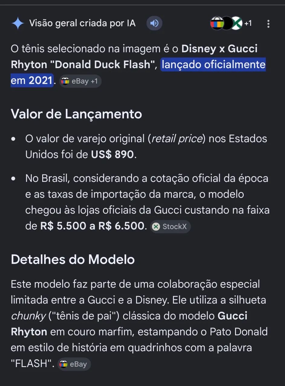 Gucci x Disney Rhyton "Donald Duck Flash", - Foto 2