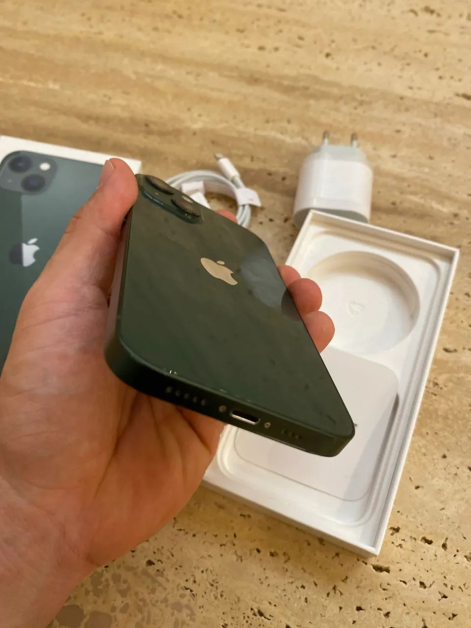 iPhone 128gb com caixa e carregador  - Foto 2