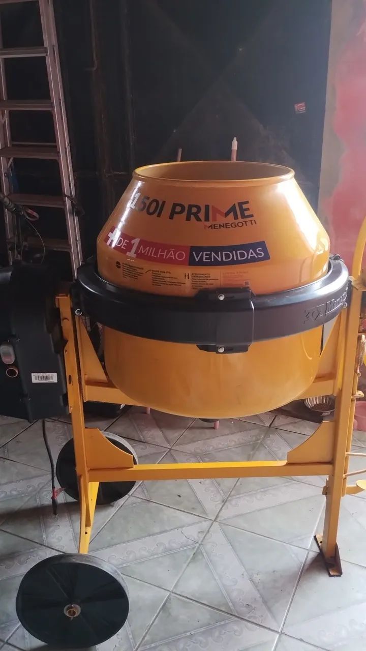 Vende-se betoneira de 150 litros nova nunca foi usada  - Foto 5