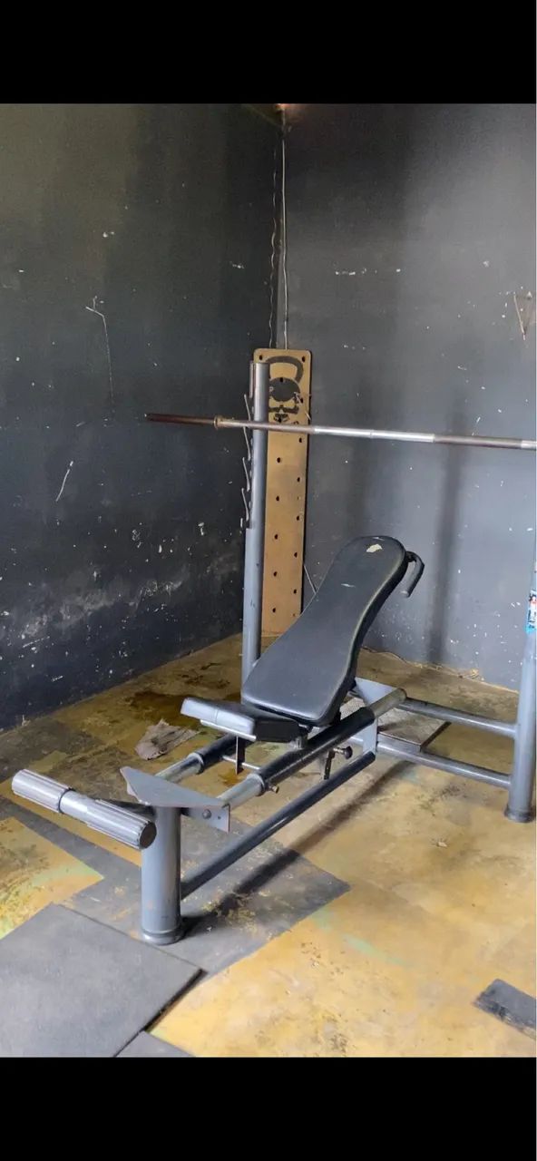 MESA SUPINO RETO + INCLINADO PROFISSIONAL