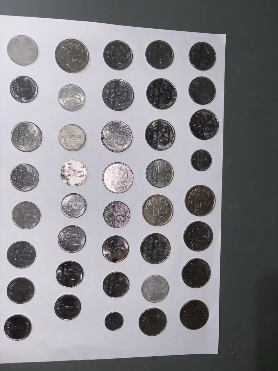 Moedas antigas 