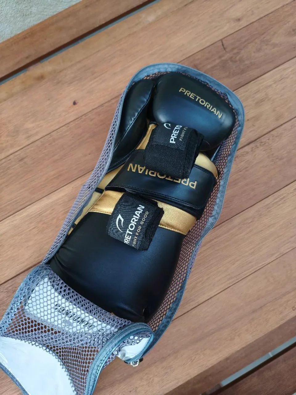 Luva de Boxe e MuayThai com bangadem - Foto 4