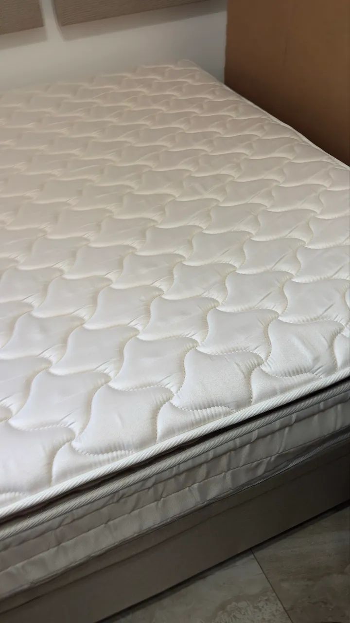 Cama box baú com colchão e pillow top - Foto 5