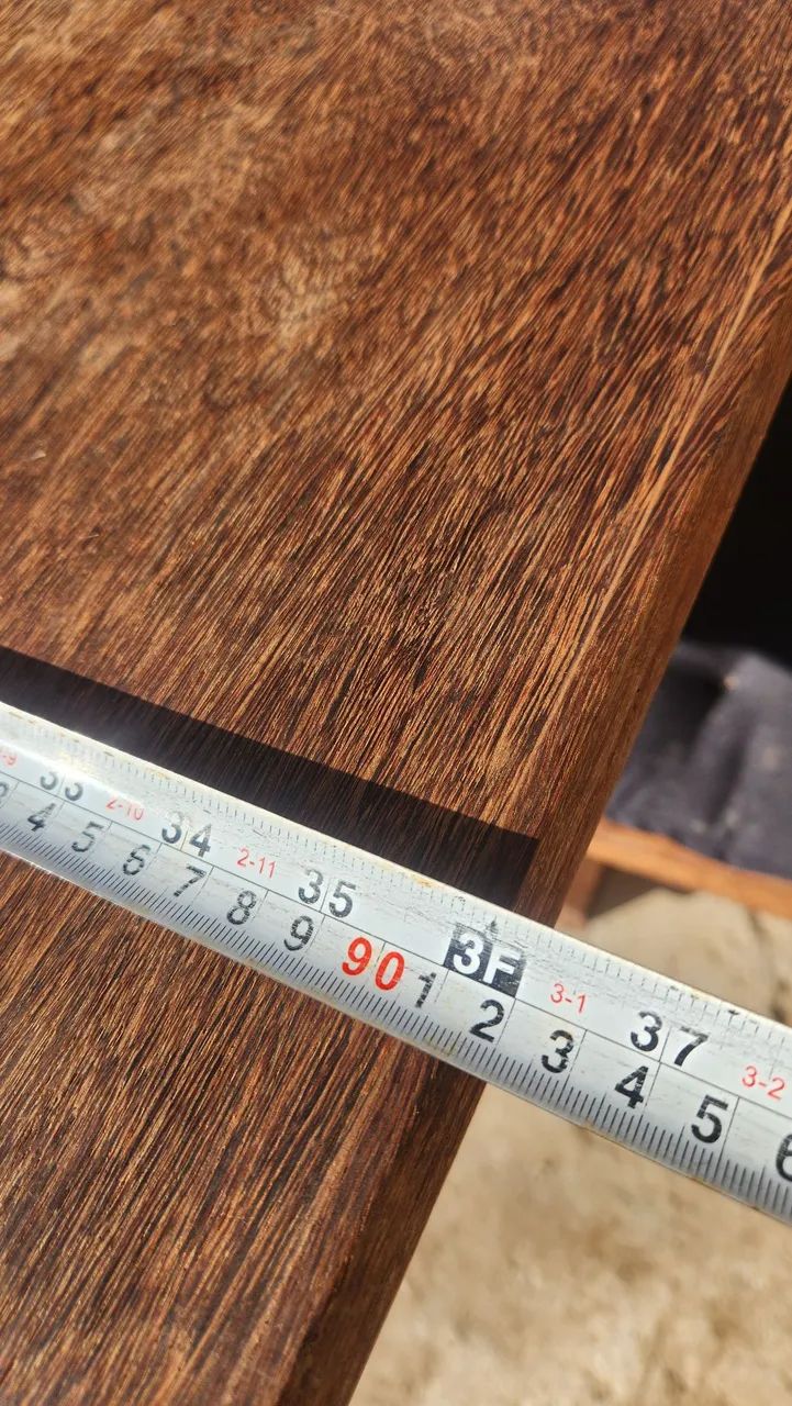 Mesa de SUCUPIRA + 4 Cadeiras Maciça  - Foto 4