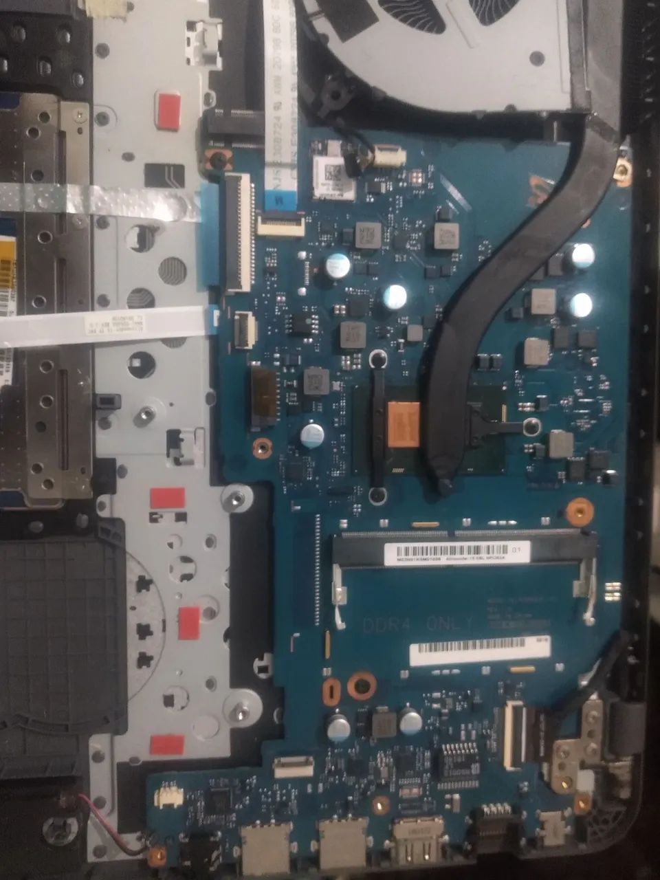 Placa mãe Samsung 350x core i5 defeito