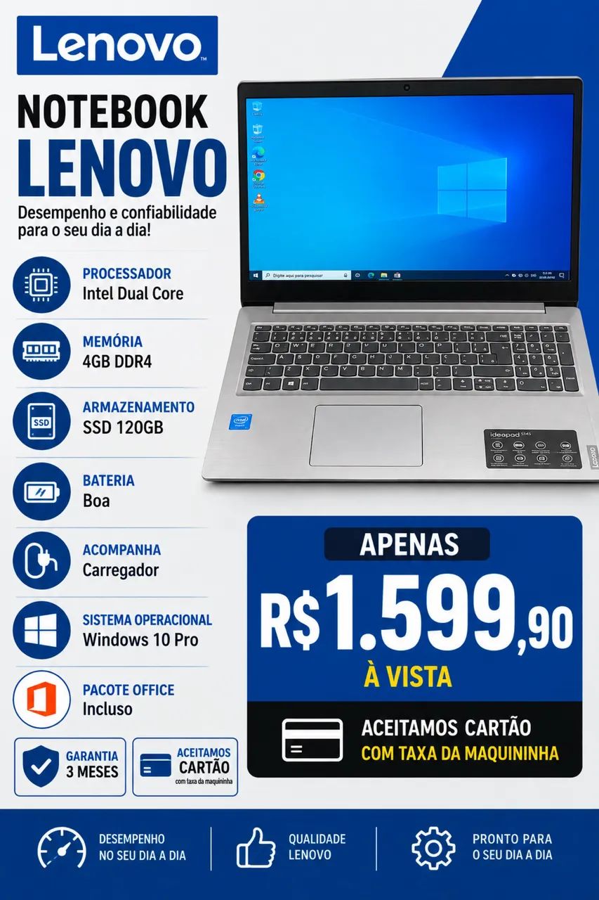 Notebook Lenovo 