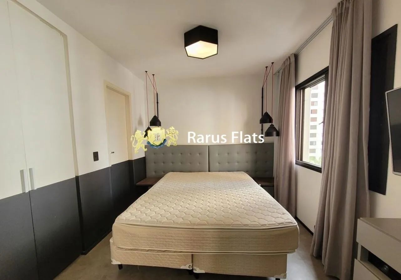 Flat com 1 Quarto para alugar, 45m² - Itaim Bibi - Foto 5