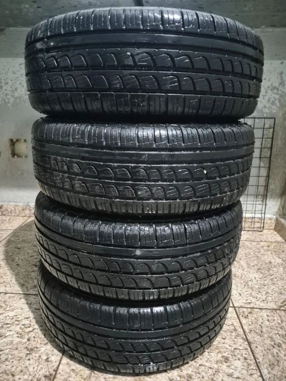 Rodas aro 15 Idea/stylo Fiat - Foto 2