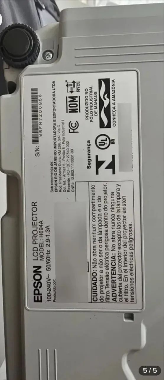 Projetor Epson 3LCD - HDMI. - Foto 3